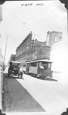 carro y tranvía